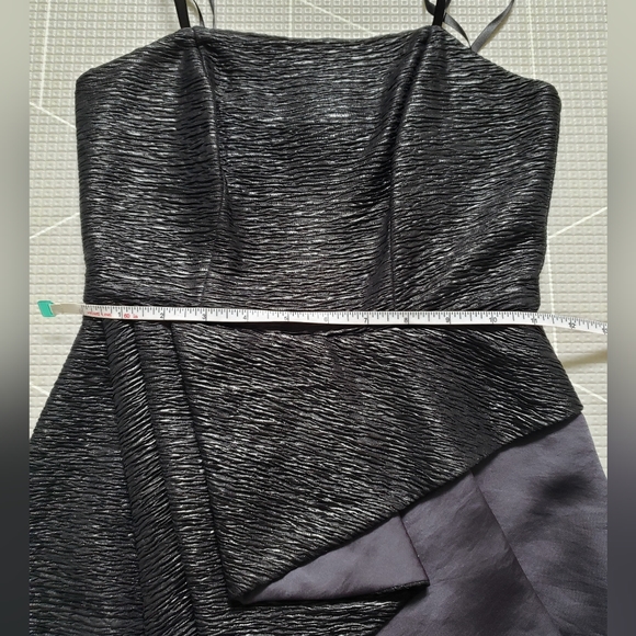 BCBG Black Strapless Dress Size 0 - Picture 7 of 7